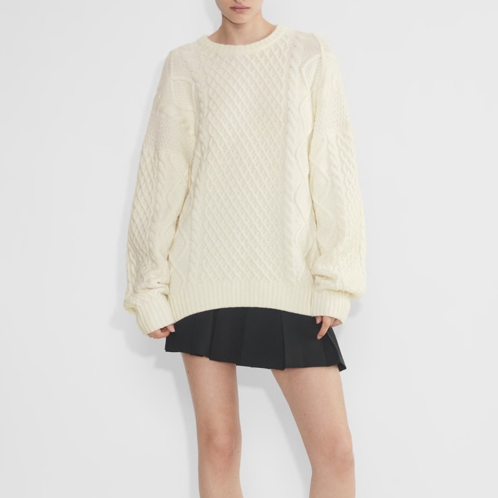 Aritzia Sunday Bwst Peggy Sweater *Orange*